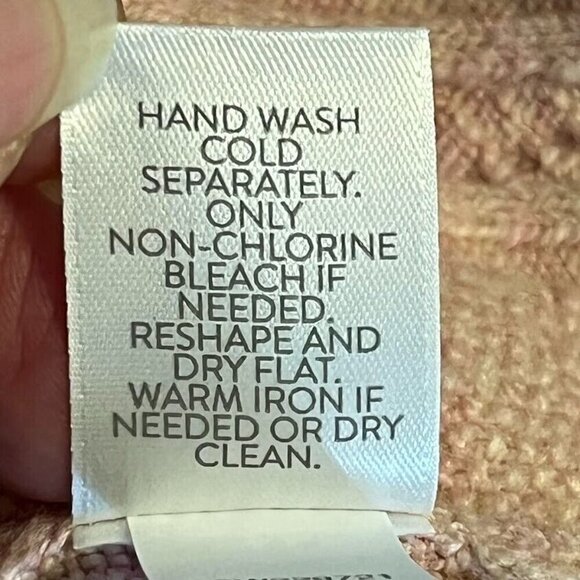 J. Jill Cabled Knit Sweater Tunic Barbie Boho Cottage Grandma Chic Academia L - Picture 9 of 10